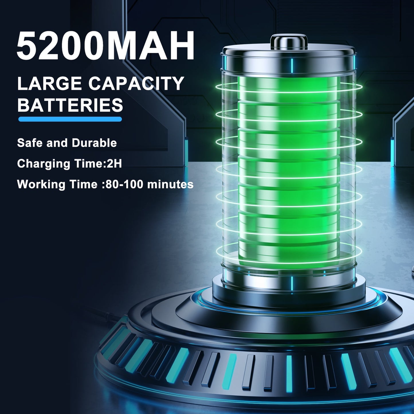 SUNOYAR Portable Camping Shower, 5200mAh Rechargeable Portable Shower Pump with Dry-Run Prevention & 6 Modes for Camping, Hiking, Travel, Beach, Washing, Pet Bath