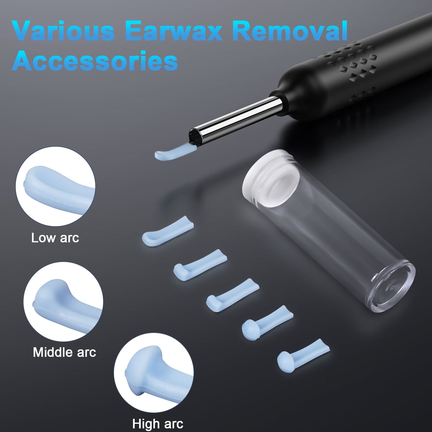Ear Wax Removal,NEXPURE Ear Cleaner with 1080P HD Camera , Wirless Otoscope with 7 Pieces Set for Ear Cleaning