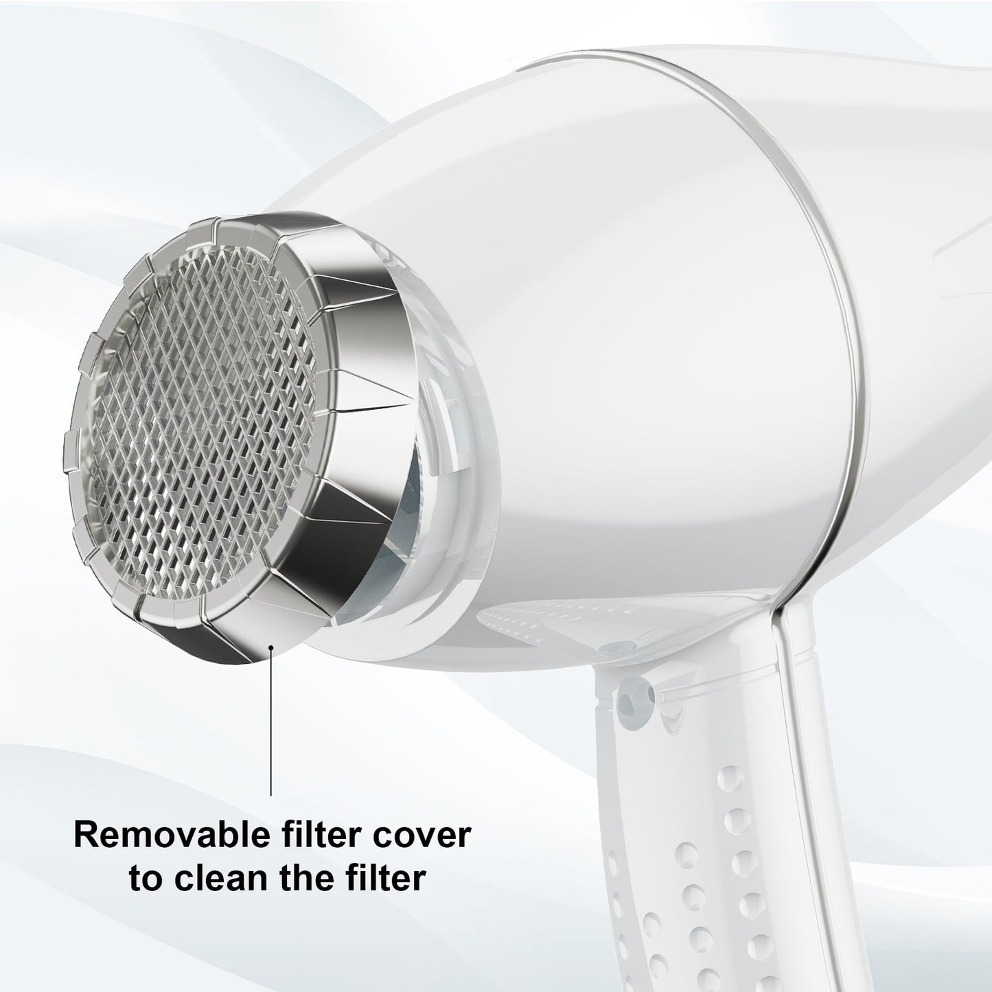 NEXPURE Hair Dryer, 1875W Professional Ionic Blow Dryer with Diffuser for Quick Drying & Styling