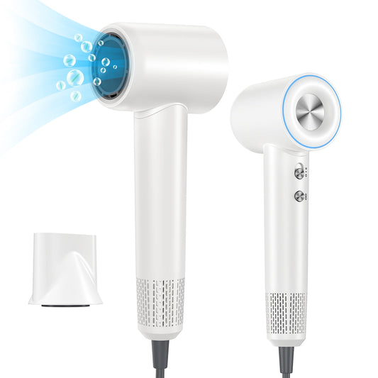 NEXPURE Hair Dryer, 110000RPM High Speed Negative Ion Hair Dryer with Magnetic Nozzle, Fast Drying, Temperature Controlled Blow Dryer, Great for Gifting