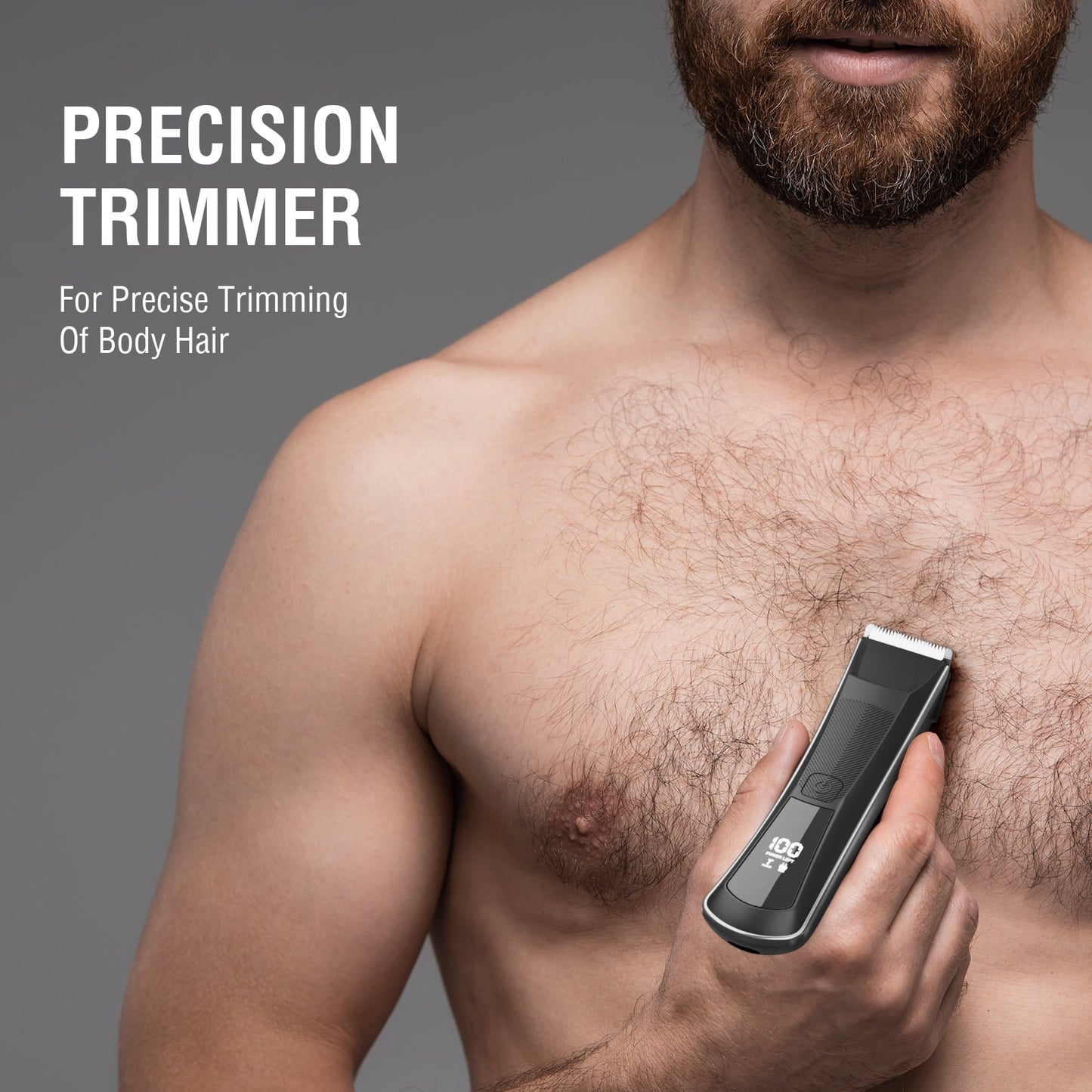 NEXPURE Bikini Trimmer,Pubic Hair Trimmer& Groin Ball Shaver for Women and Men, IPX5 Waterproof, USB Recharge Dock
