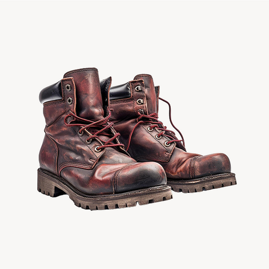 Boots Isolated for Hunting