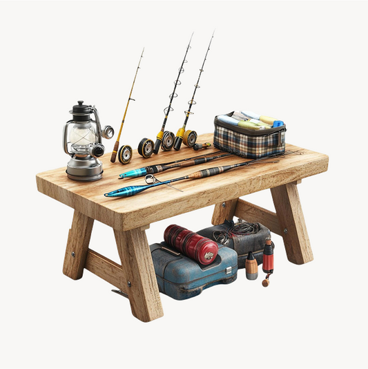 Fishing Trip Essentials Rustic